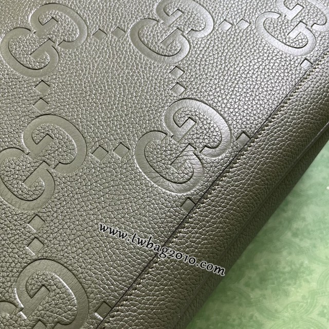 gucci專櫃新款原廠皮壓花手提肩背包 古馳雙G大號托特包 jcp1648